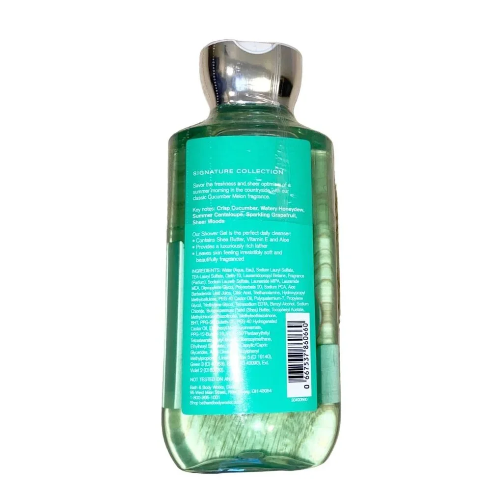 Bath & Body Works Cucumber Melon Shower Gel 10 fl oz NEW